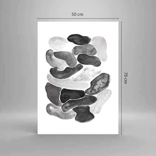 Affiche - Poster - Abstraction rocheuse - 50x70 cm