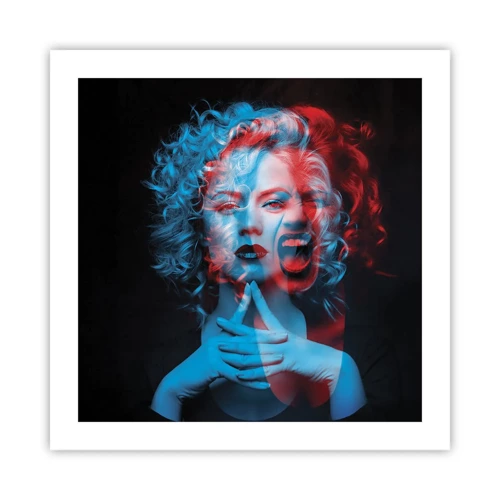 Affiche - Poster - Alter ego - 50x50 cm