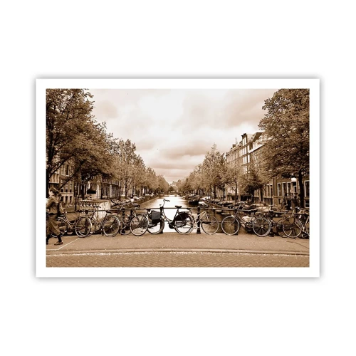 Affiche - Poster - Ambiance hollandaise - 100x70 cm