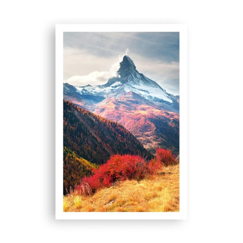 Affiche - Poster - Automne alpin - 61x91 cm