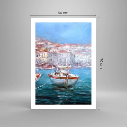 Affiche - Poster - Baie italienne - 50x70 cm
