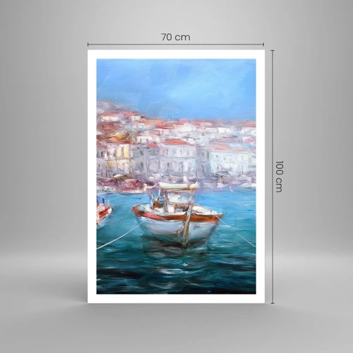 Affiche - Poster - Baie italienne - 70x100 cm