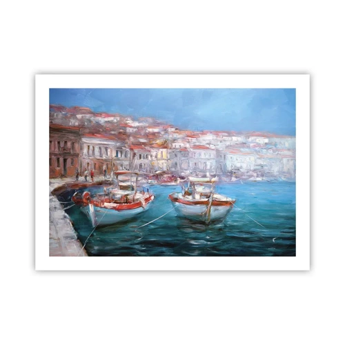 Affiche - Poster - Baie italienne - 70x50 cm
