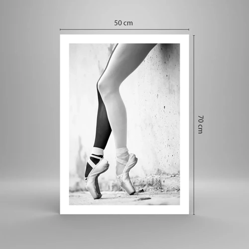 Affiche - Poster - Ballerine, voilà ! - 50x70 cm