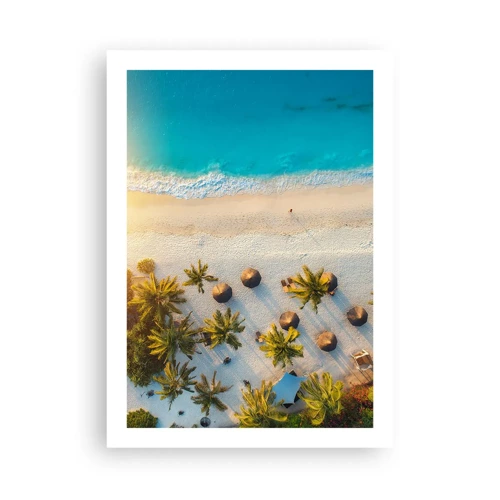 Affiche - Poster - Bienvenue au paradis - 50x70 cm