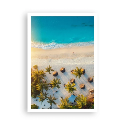 Affiche - Poster - Bienvenue au paradis - 70x100 cm