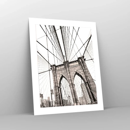 Affiche - Poster - Cathédrale New Yorkaise - 40x50 cm