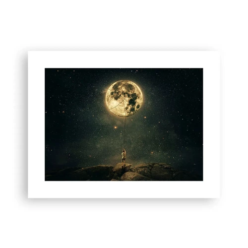 Affiche - Poster - Celui qui a volé la lune - 40x30 cm