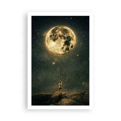 Affiche - Poster - Celui qui a volé la lune - 61x91 cm