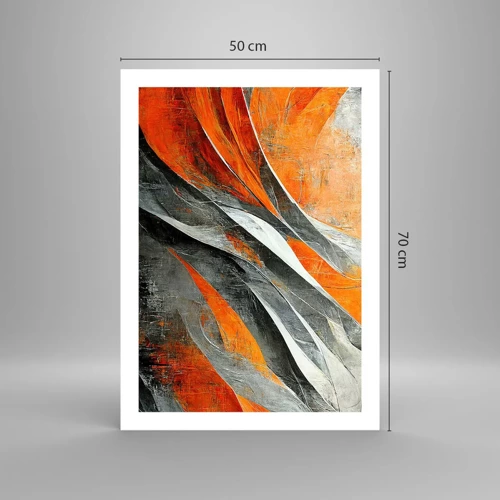 Affiche - Poster - Chaleur et froid - 50x70 cm