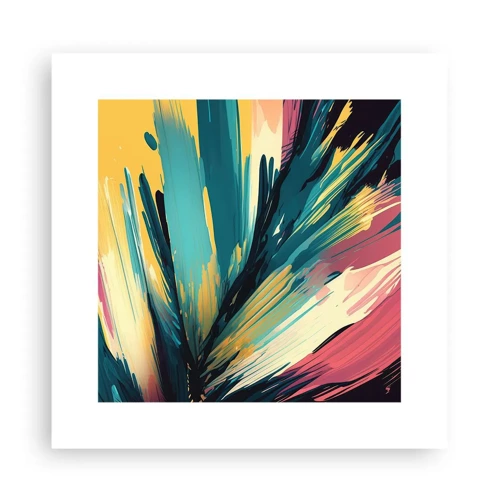 Affiche - Poster - Composition – une explosion de joie - 30x30 cm