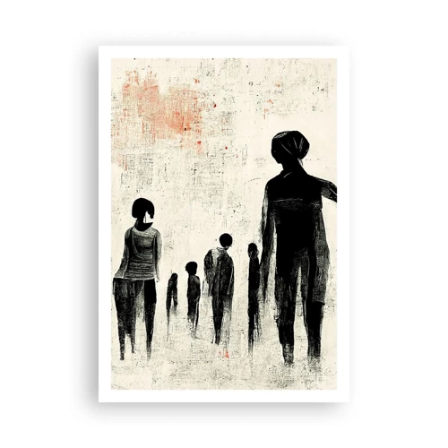 Affiche - Poster - Contre la solitude - 70x100 cm