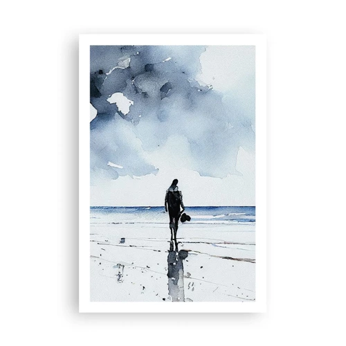 Affiche - Poster - Conversation avec la mer - 61x91 cm