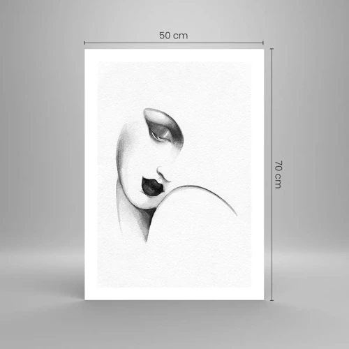 Affiche - Poster - Dans le style de Lempicka - 50x70 cm