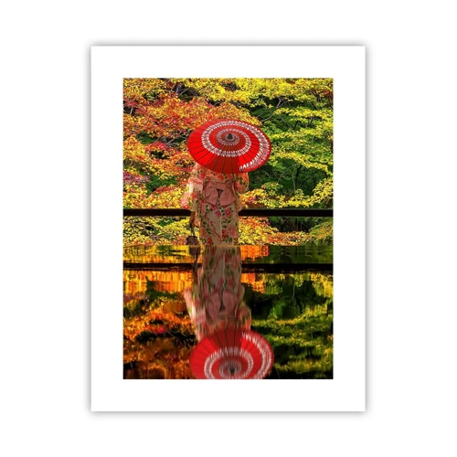 Affiche - Poster - Dans le temple de la nature - 30x40 cm