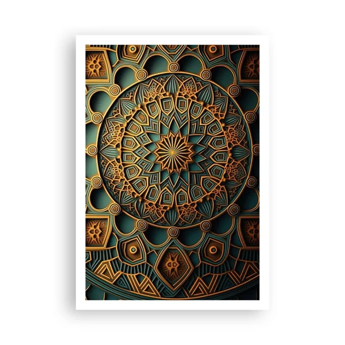 Affiche - Poster - Dans une ambiance arabe - 70x100 cm