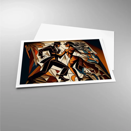 Affiche - Poster - Danse de passion et de volupté - 100x70 cm