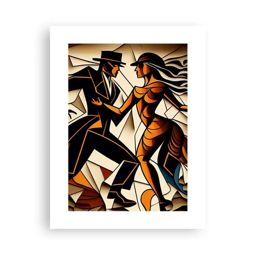 Affiche - Poster - Danse de passion et de volupté - 30x40 cm