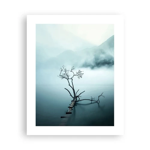 Affiche - Poster - D'eau et de brouillard - 40x50 cm