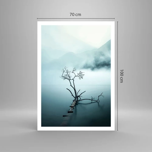Affiche - Poster - D'eau et de brouillard - 70x100 cm