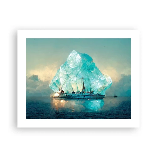 Affiche - Poster - Diamant arctique - 50x40 cm