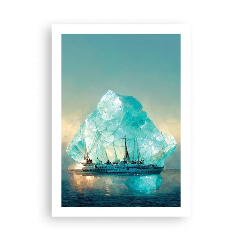 Affiche - Poster - Diamant arctique - 50x70 cm