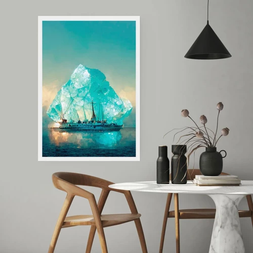 Affiche - Poster - Diamant arctique - 61x91 cm