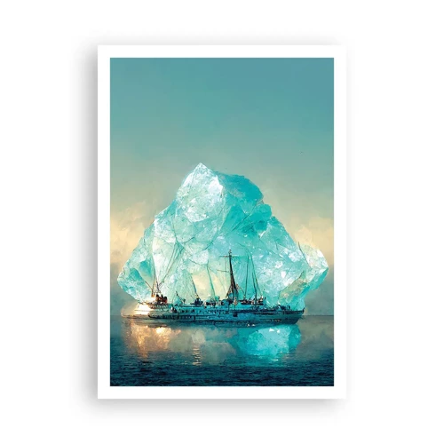 Affiche - Poster - Diamant arctique - 70x100 cm