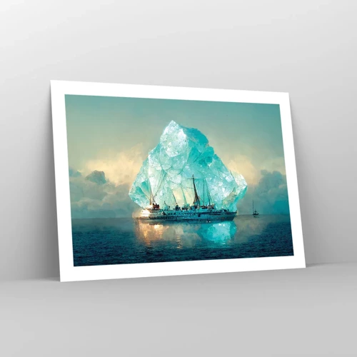 Affiche - Poster - Diamant arctique - 70x50 cm