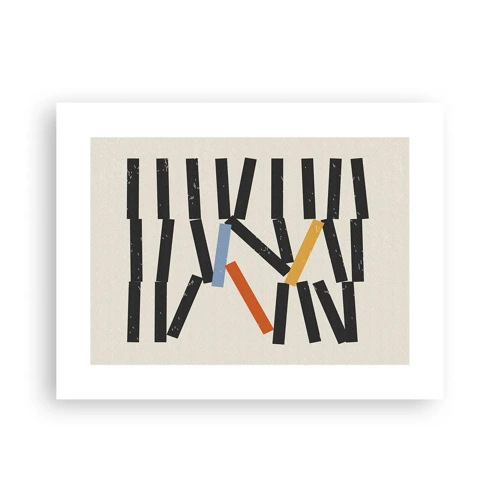 Affiche - Poster - Dominos – composition - 40x30 cm