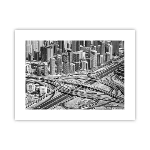 Affiche - Poster - Dubaï - la ville impossible - 40x30 cm