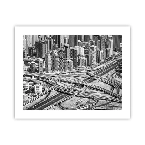 Affiche - Poster - Dubaï - la ville impossible - 50x40 cm