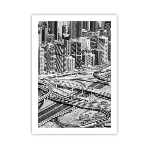 Affiche - Poster - Dubaï - la ville impossible - 50x70 cm