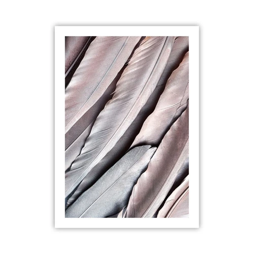 Affiche - Poster - En argent rose - 50x70 cm