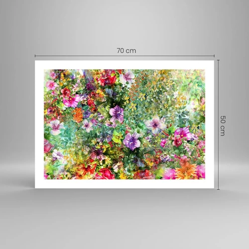 Affiche - Poster - En fleurs pour la perdition - 70x50 cm