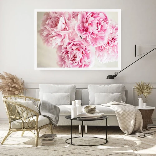 Affiche - Poster - En glamour rose - 40x30 cm