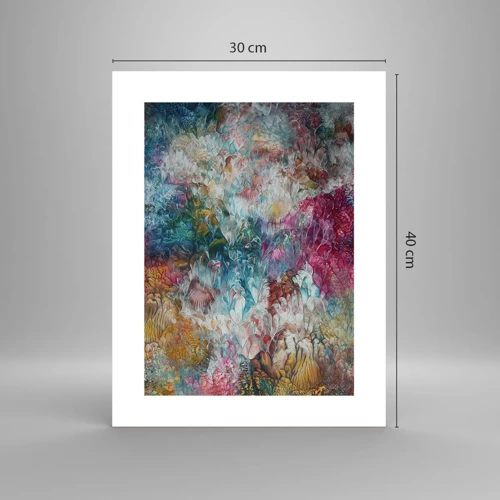 Affiche - Poster - En pleine floraison - 30x40 cm