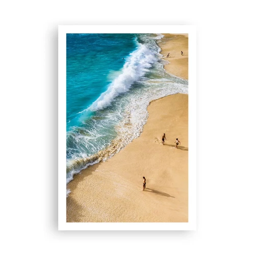 Affiche - Poster - Et ensuite le soleil, la plage… - 61x91 cm