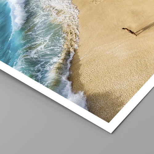 Affiche - Poster - Et ensuite le soleil, la plage… - 61x91 cm