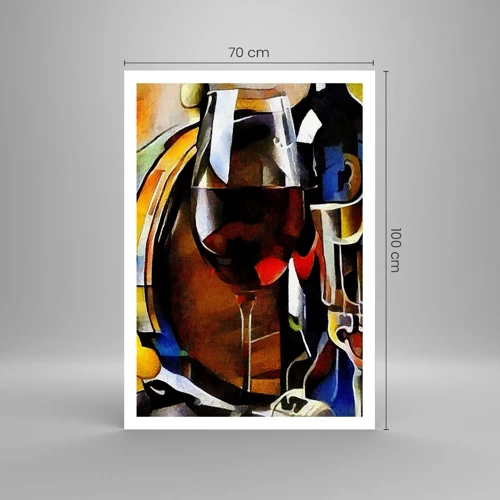 Affiche - Poster - Et le monde prend des couleurs - 70x100 cm