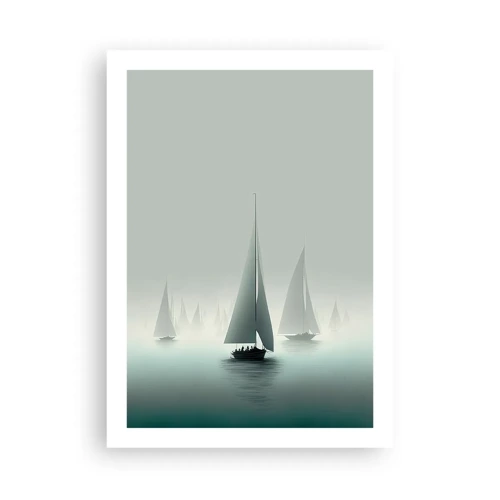 Affiche - Poster - Fait de brouillard - 50x70 cm