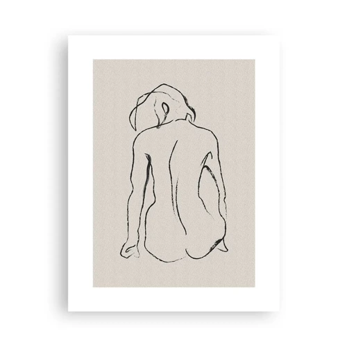 Affiche - Poster - Femme nue - 30x40 cm