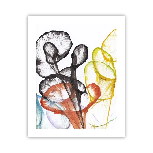 Affiche - Poster - Fleurs avec une âme - 40x50 cm