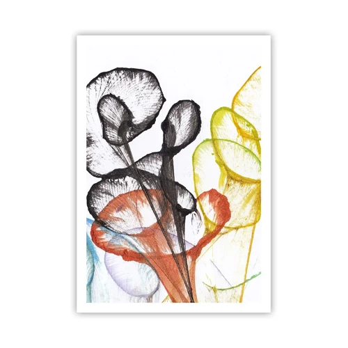 Affiche - Poster - Fleurs avec une âme - 70x100 cm