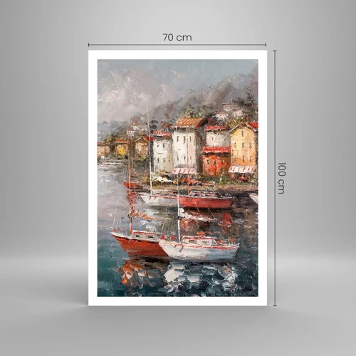 Affiche - Poster - Havre romantique - 70x100 cm
