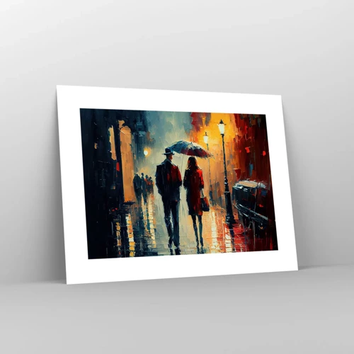 Affiche - Poster - Histoire d'amour urbaine - 40x30 cm