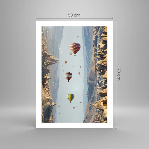 Affiche - Poster - Ici, tout est possible - 50x70 cm