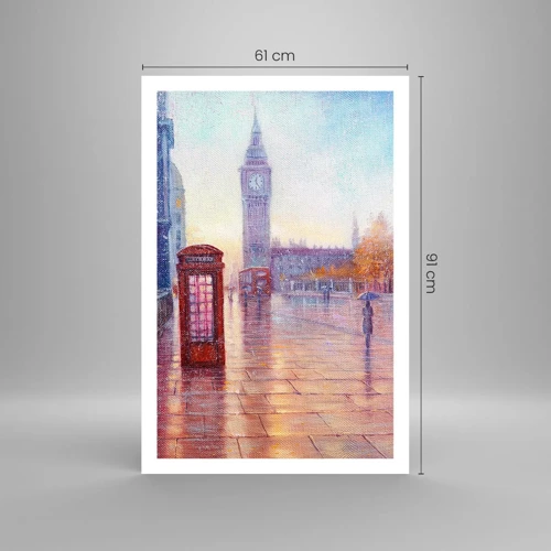 Affiche - Poster - Jour automnal londonien - 61x91 cm