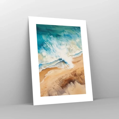 Affiche - Poster - La vague qui revient - 30x40 cm