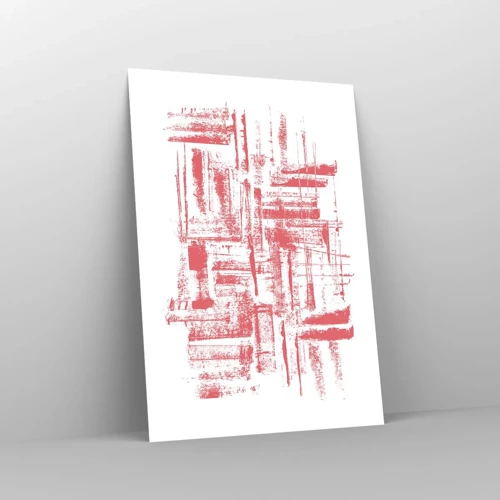 Affiche - Poster - La ville rouge - 70x100 cm